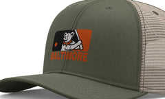 Baltimore Orioles Original Dancing Bear MLB Grateful Dead Trucker Cap