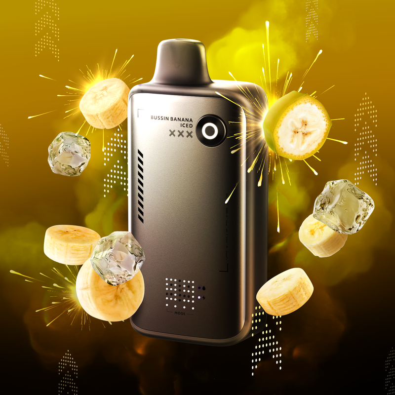 FLAVOUR BEAST ALPHA - 80K - DISPOSABLE - BUSSIN' BANANA ICED