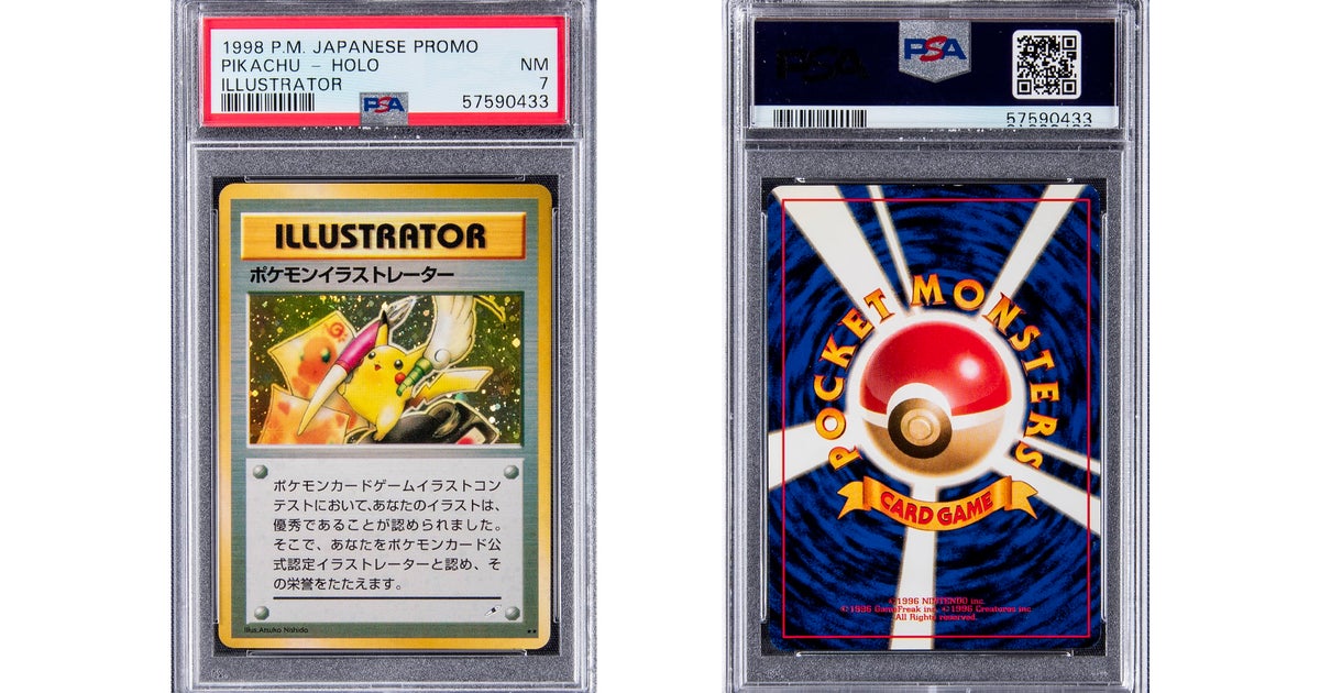 $900,000 Pikachu Illustrator sets new record for world's most expensive Pokémon card