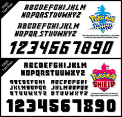 Pokemon Sword and Shield Font (Typography) : r/PokemonSwordAndShield