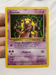 Pokémon TCG mewtwo black star promo 14 promo wotc, Toys & Collectibles, Trading Cards, Raw Singles on Carousell