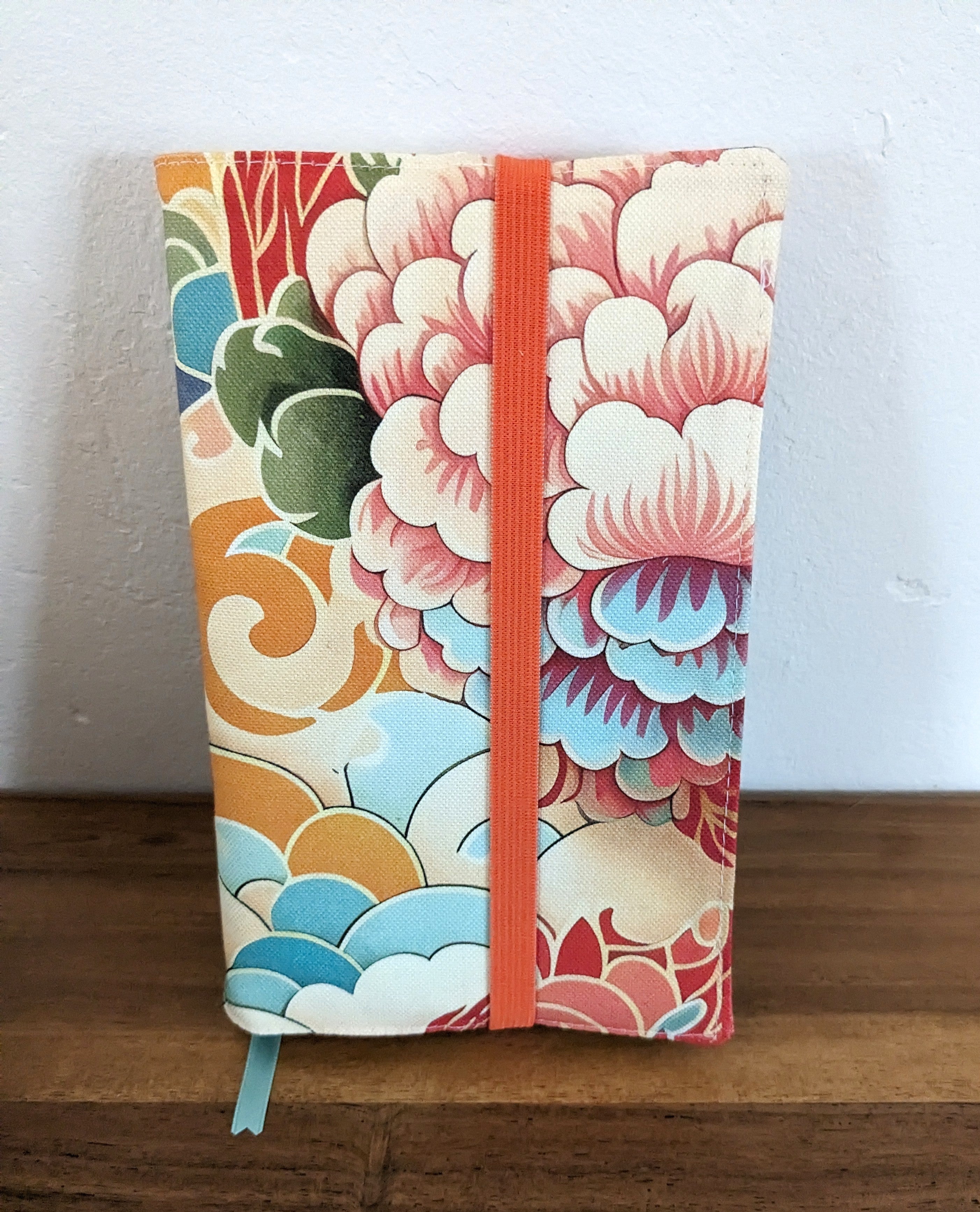 Couvre livre tissu japonais