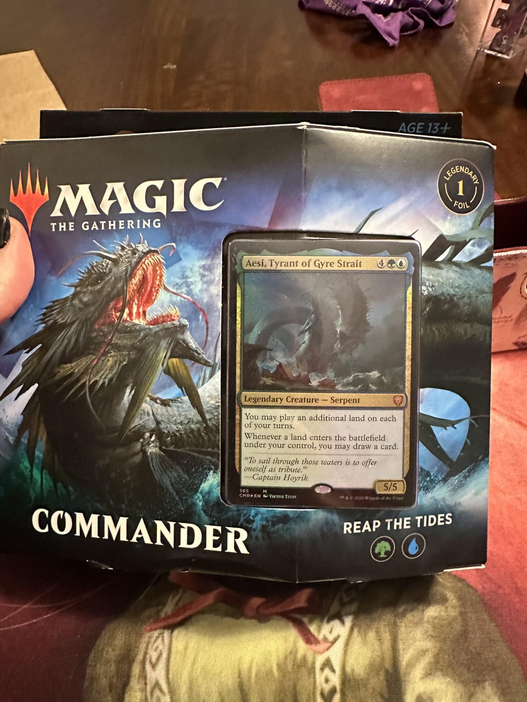 Reap the tides any thoughts on this precon and how to snazz it up : r/magicTCG