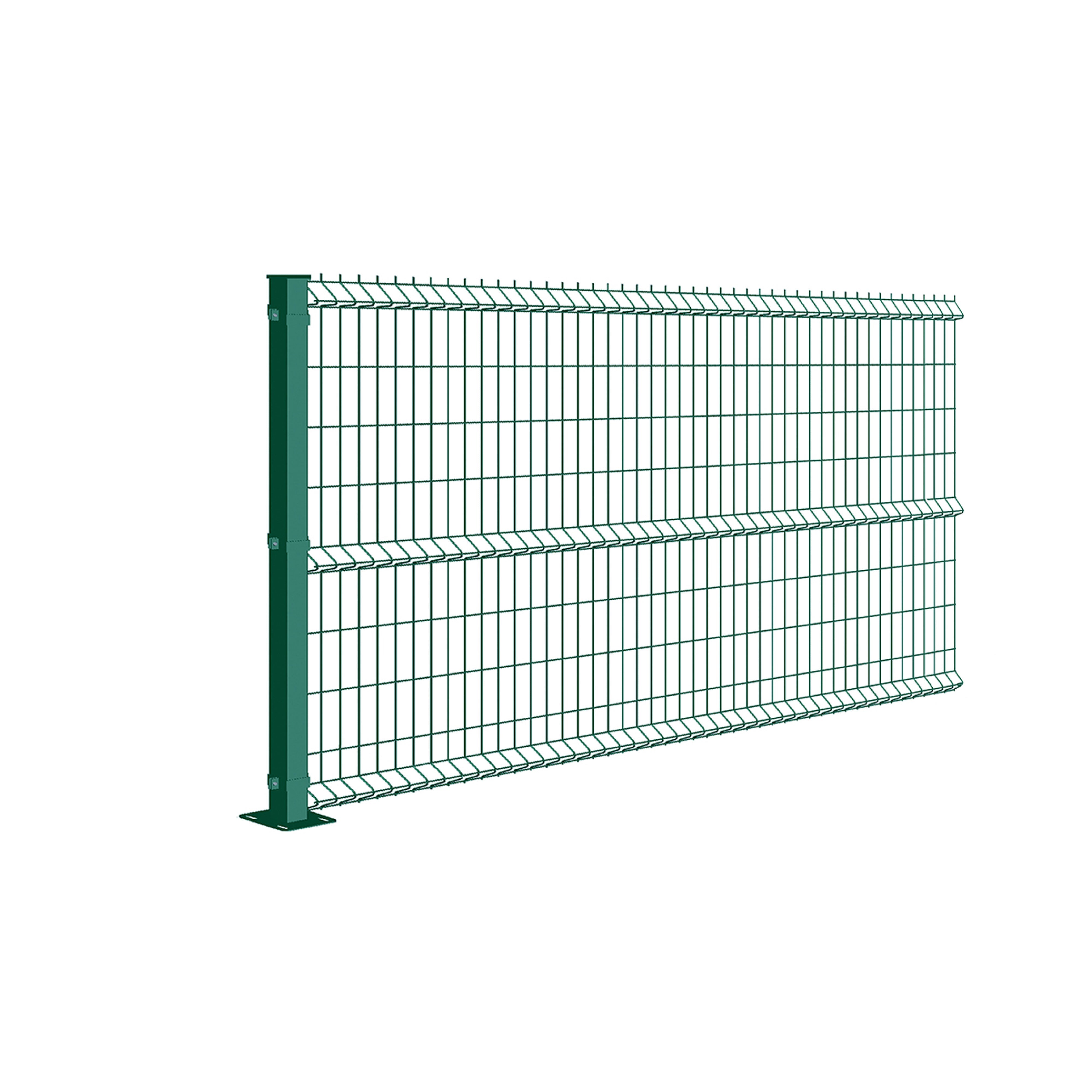Kit Reja Perimetral 183x250cm + 1 Poste (Verde) - Chilesale