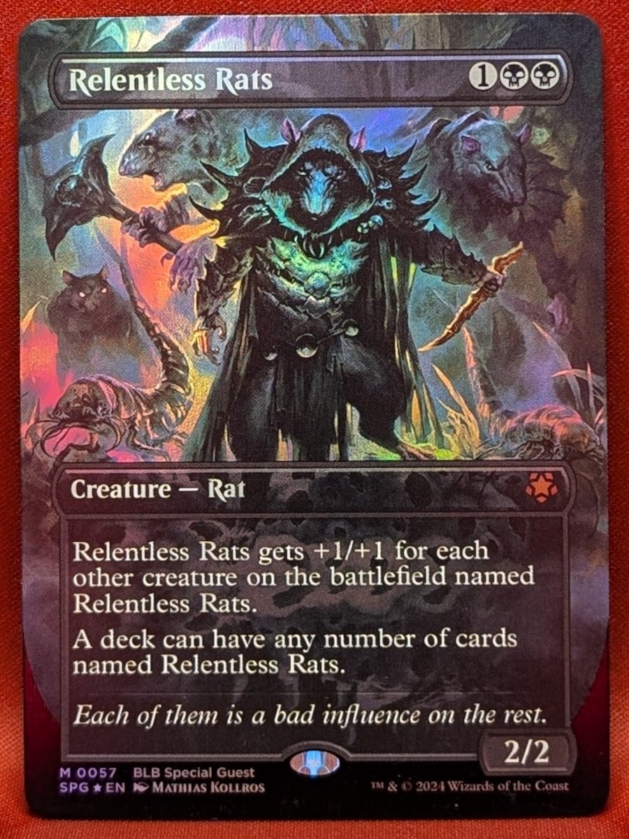 Relentless Rats Magic the Gathering Proxy