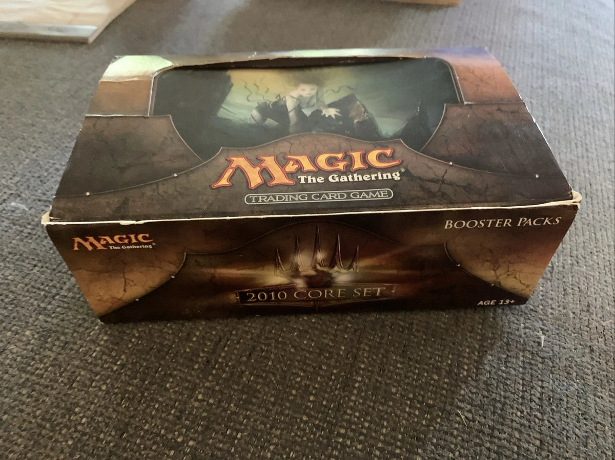 Magic the Gathering Magic 2010 Core Set EMPTY Booster Box READ USED MTG M10