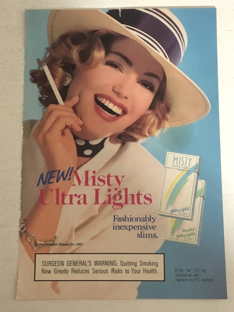 Misty Collectible Tobacco Cigarettes for sale