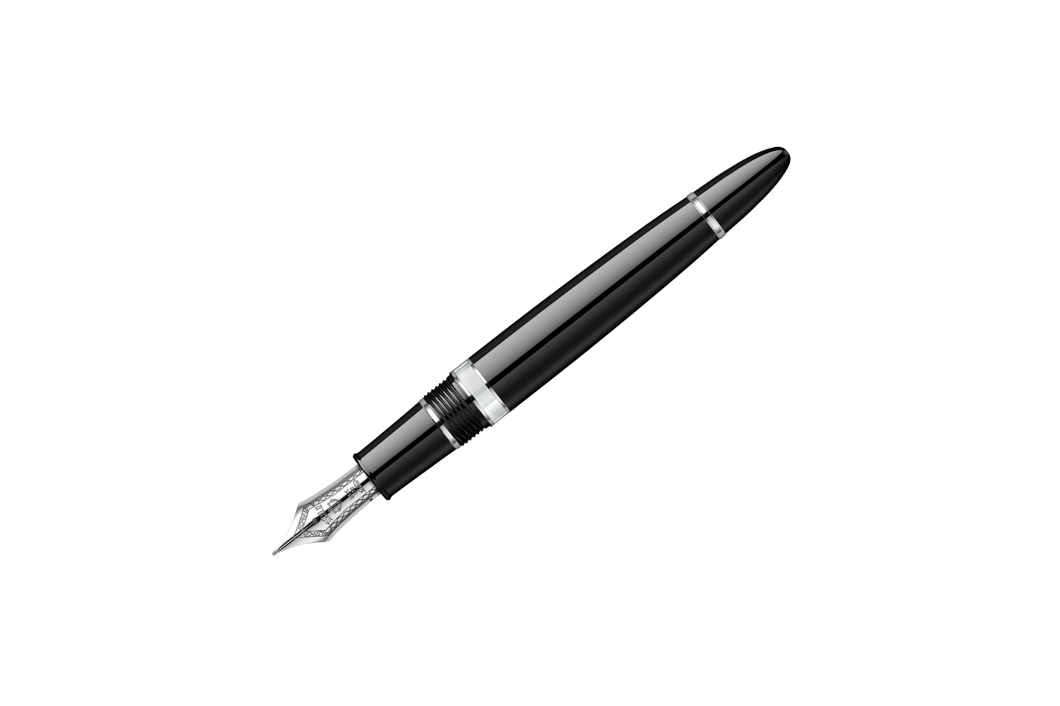 Sailor - 1911 Large Realo | Black - Rhodium Trim |