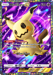 Mimikyu ex CG Full Art Card - Fantastical Parade