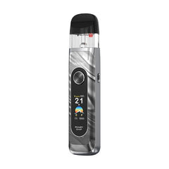 SMOK NOVO 6 ULTRA Pod System in sleek silver with a clear display, black mouthpiece, and visible pod.