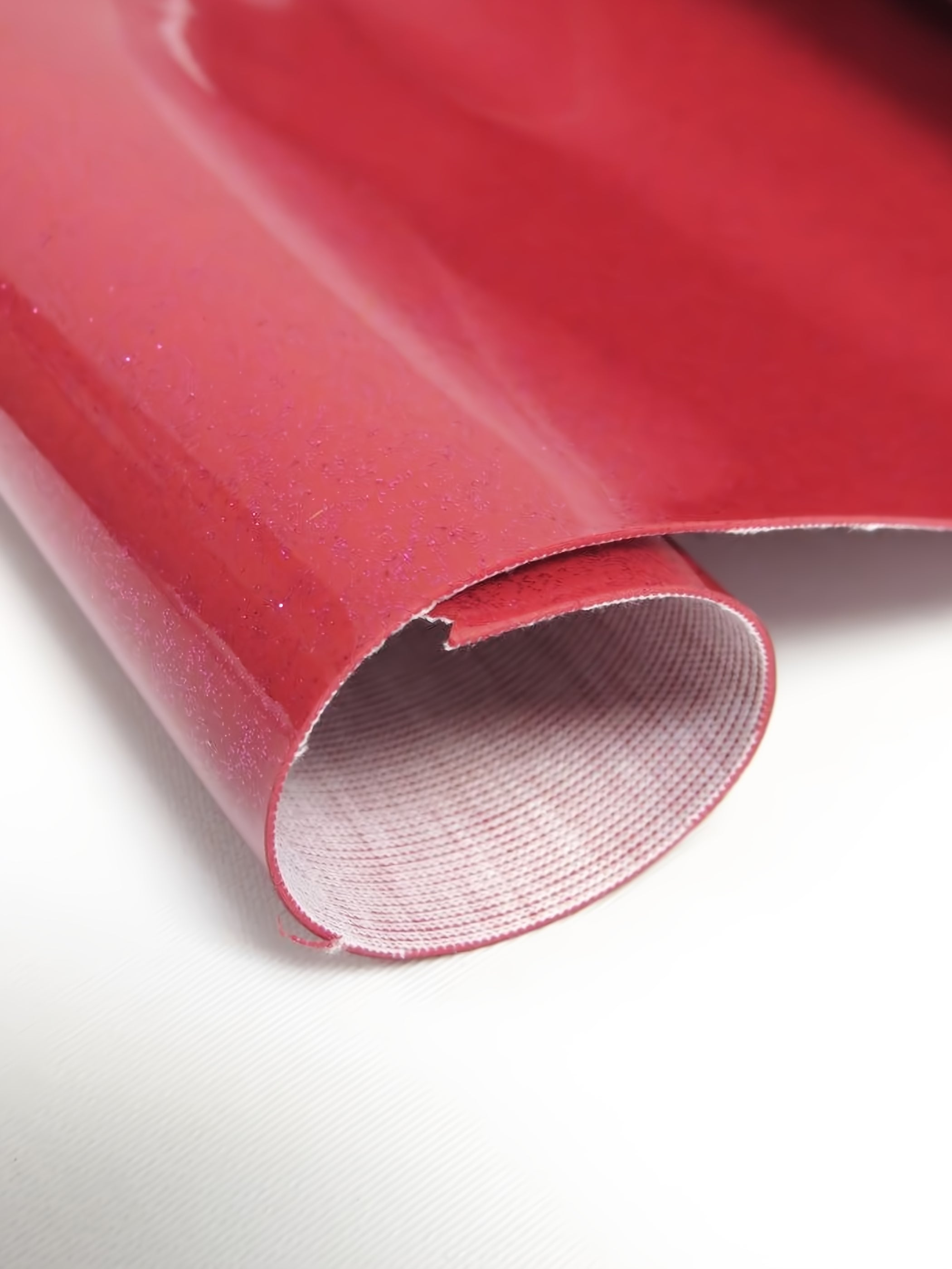 Ultra Sparkle Glitter Upholstery Vinyl Fabric DuroLast® / HOT PINK / Sold by The Yard