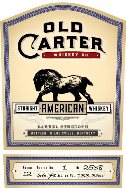Old Carter American Whiskey Batch 12