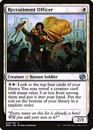 Recruitment Officer | The Brothers' War | Standard