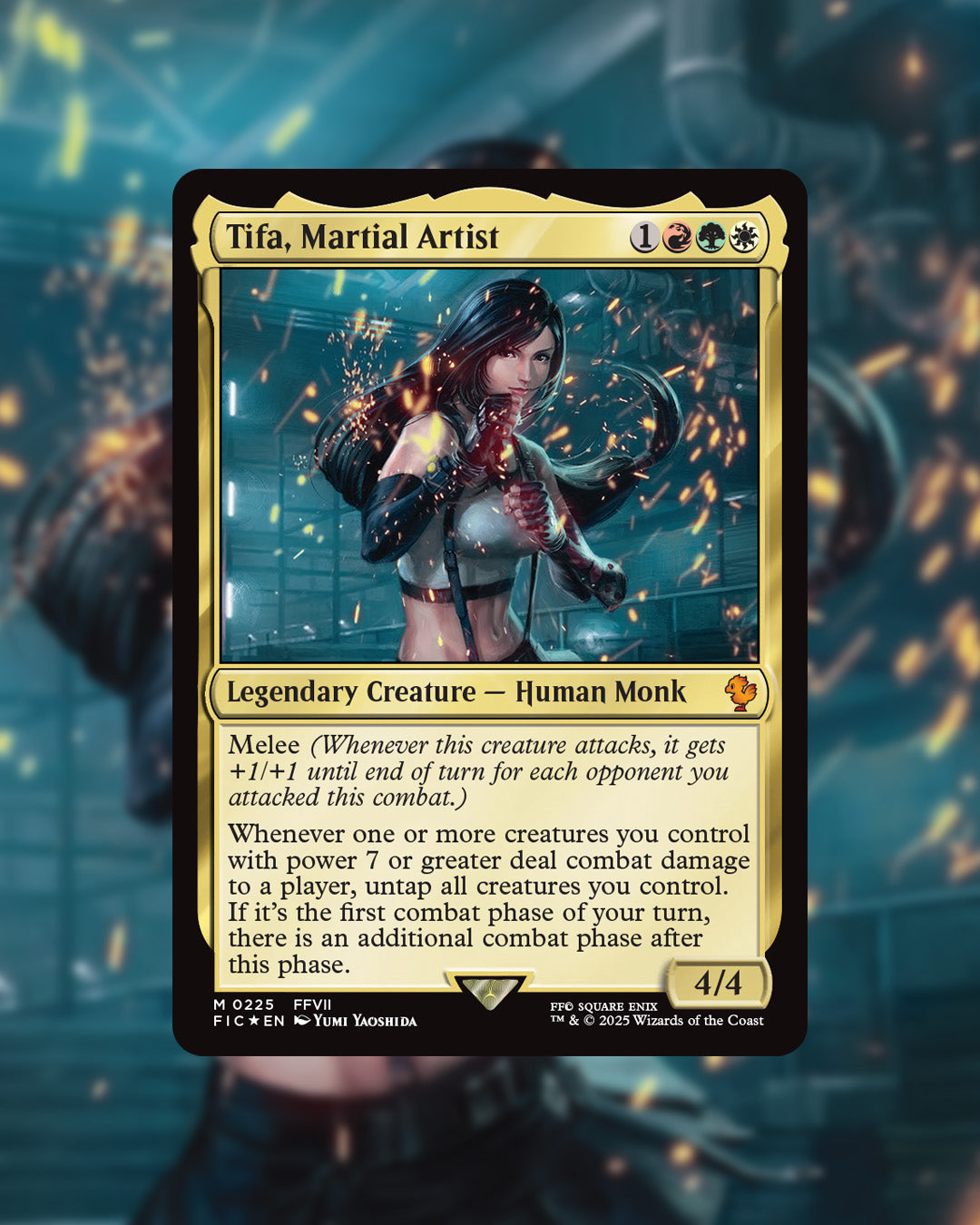 Final Fantasy MTG Spoiler Reveals Tifa Lockhart Cards