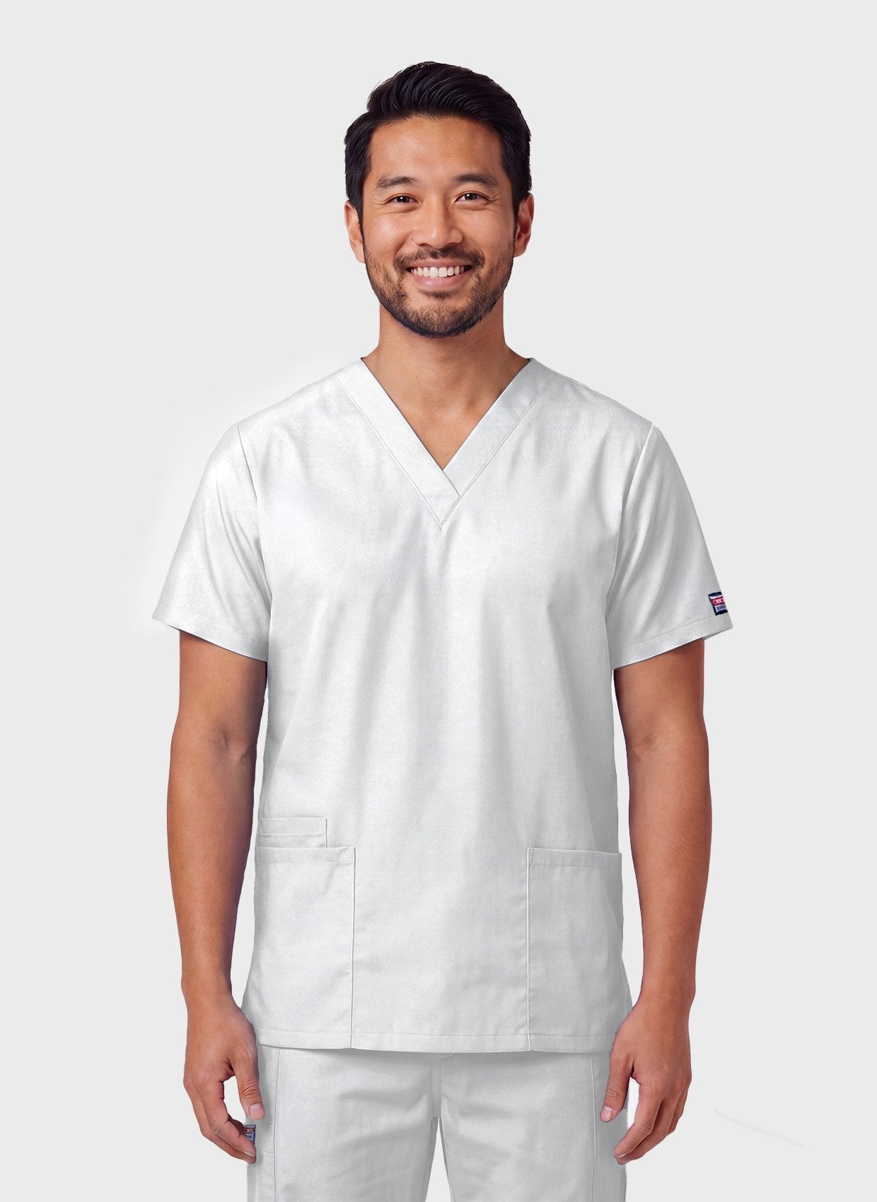 unisex-scrub-top-cherokee-originals-4700-white3