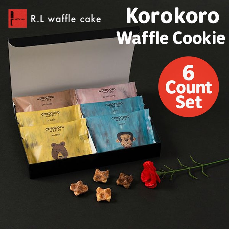 R.L Korokoro Waffle Cookie 6 Count Set