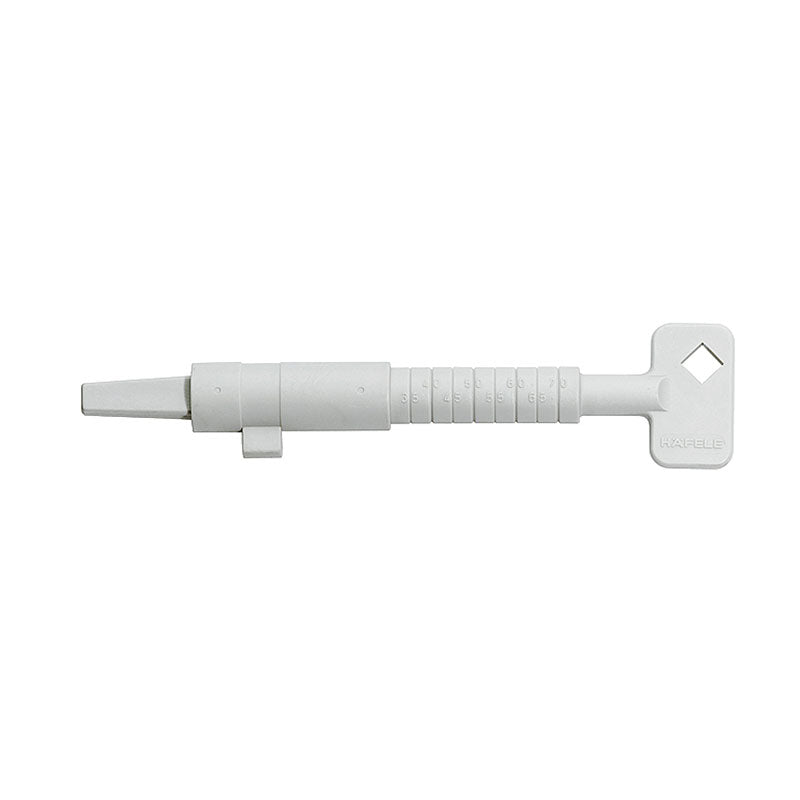 916.99.011 Temporary construction key, plastic Plastic grey