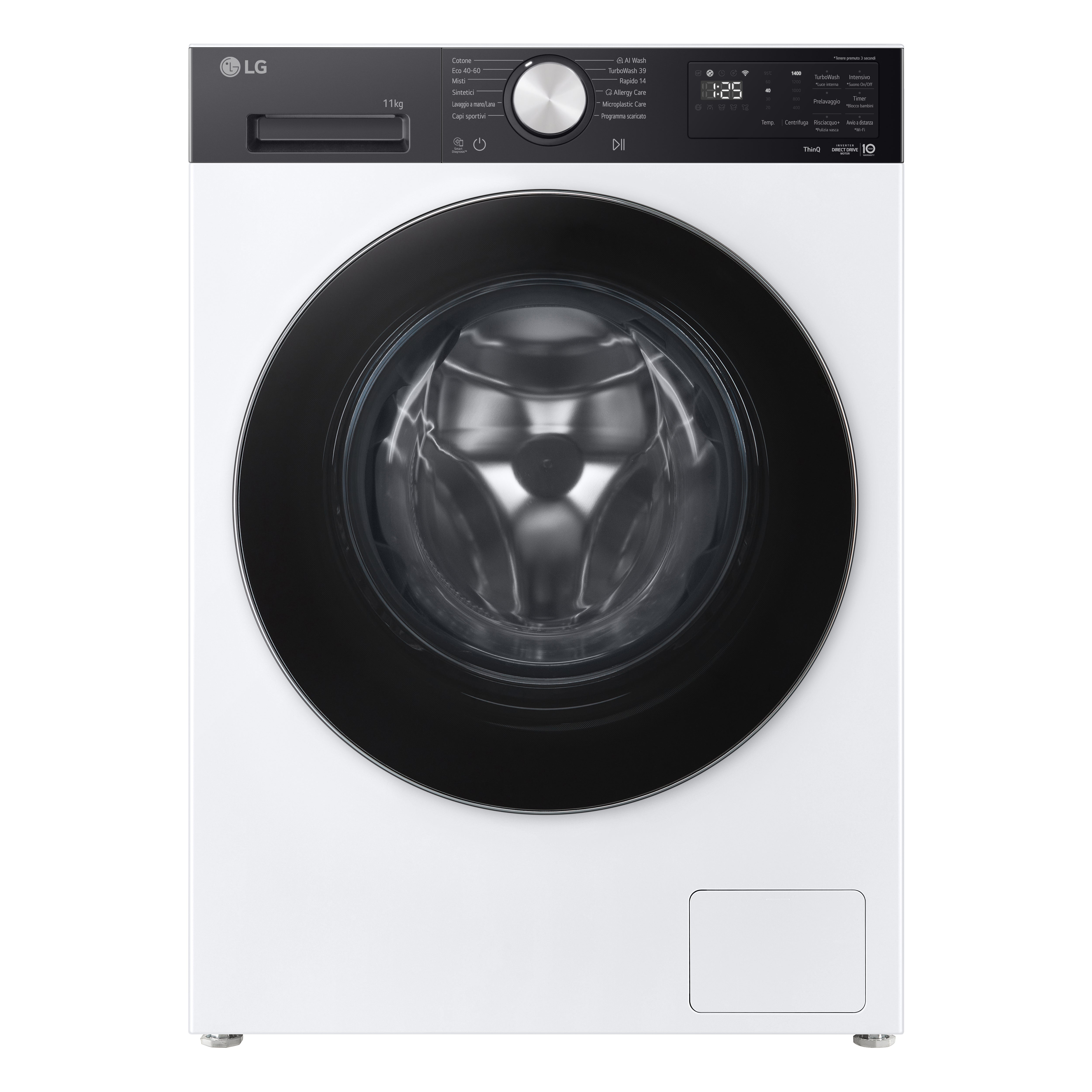 F4NX5009TKC Lavatrice smart 9kg | Serie X5 Classe A-40% | 1400 giri, Wi-Fi