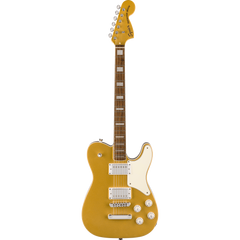 Squier 037-7025-578 LTD Paranormal Troublemaker Tele Deluxe, Aztec Gold-Easy Music Center