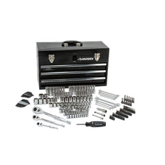 Husky 200 pieces Mechanics Tool Set with Steel Tool Chest H200MTSMB