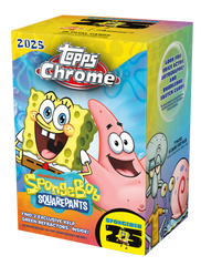 2025 Topps Chrome Spongebob Squarepants 25th Anniversary Blaster Box
