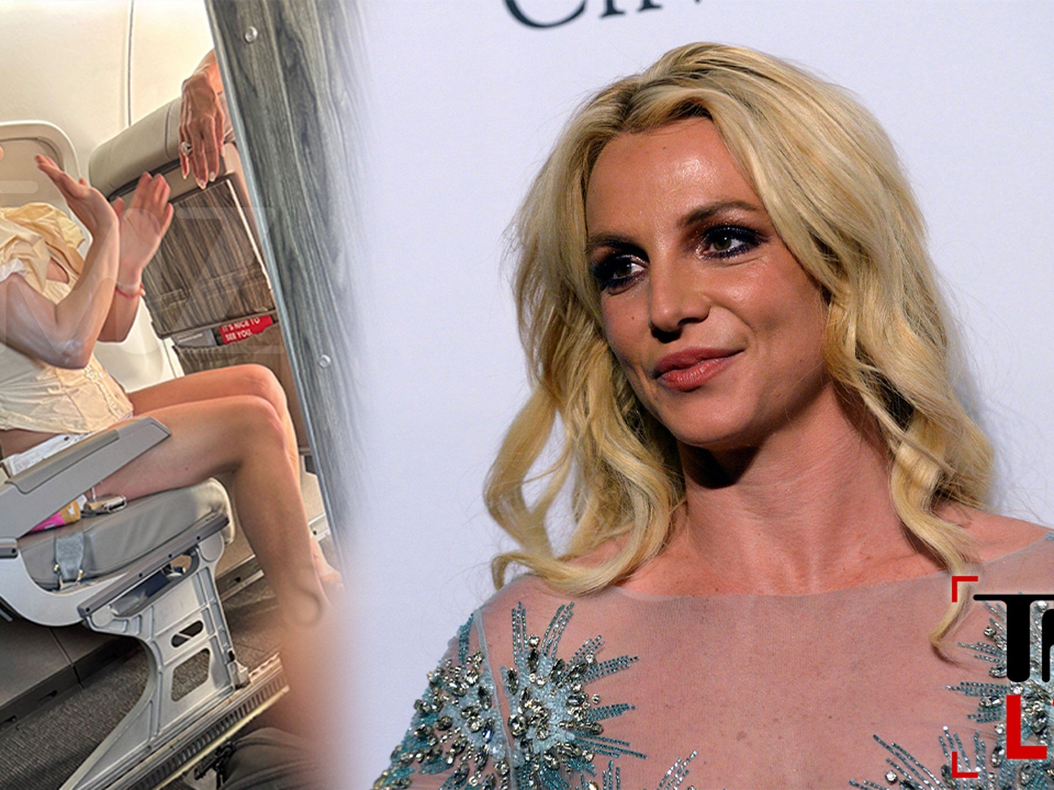 Britney Spears Drinking, Lighting Cigarette on Flight, Authorities Called