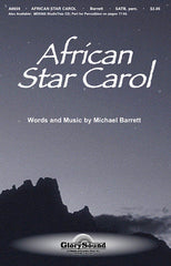 African Star Carol Satb Michael Barrett