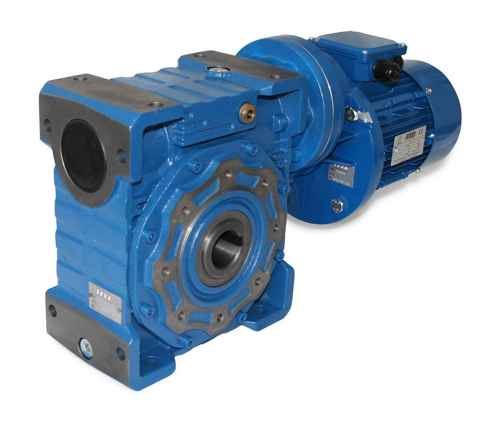 SEVA- CMRV 110+PC080-802-4 - 0,75 kW - 11,7 Upm- Schneckengetriebemotor