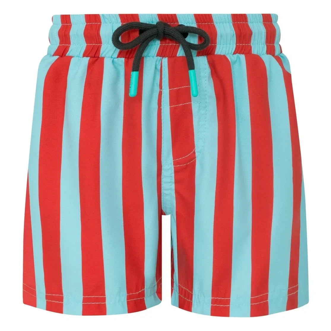 Pepita & Me - Striped Swim Shorts | Red