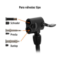 Bomba D/Aire De Pedal 60 Psi Bope-60 Truper
