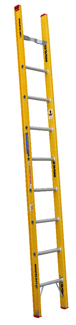 Indalex Tradesman Fibreglass Single Ladder 14ft (4.3m) - Ladders4U