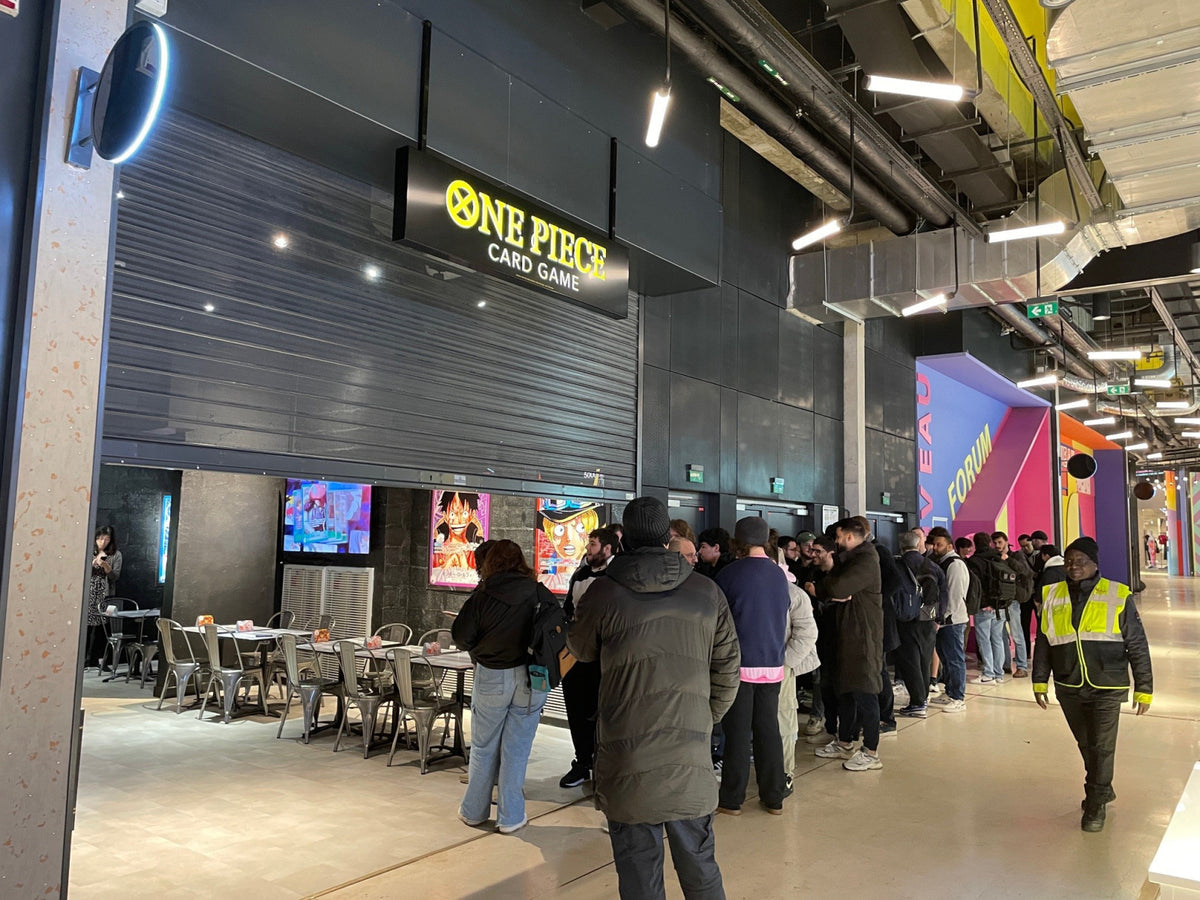 One Piece Card Game pop-up store in Paris