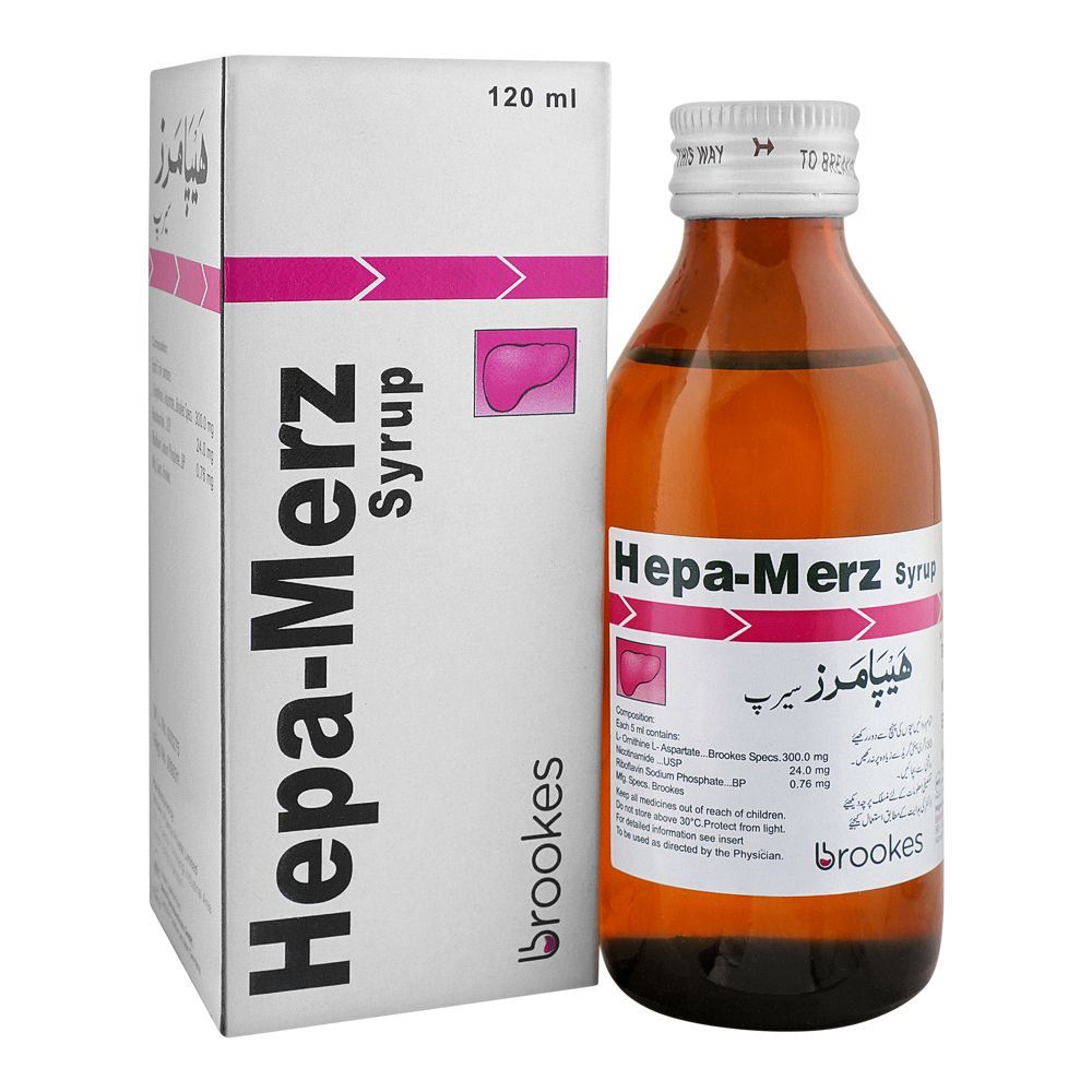 Brookes Pharma Hepa-Merz Syrup, 120ml - Main Image