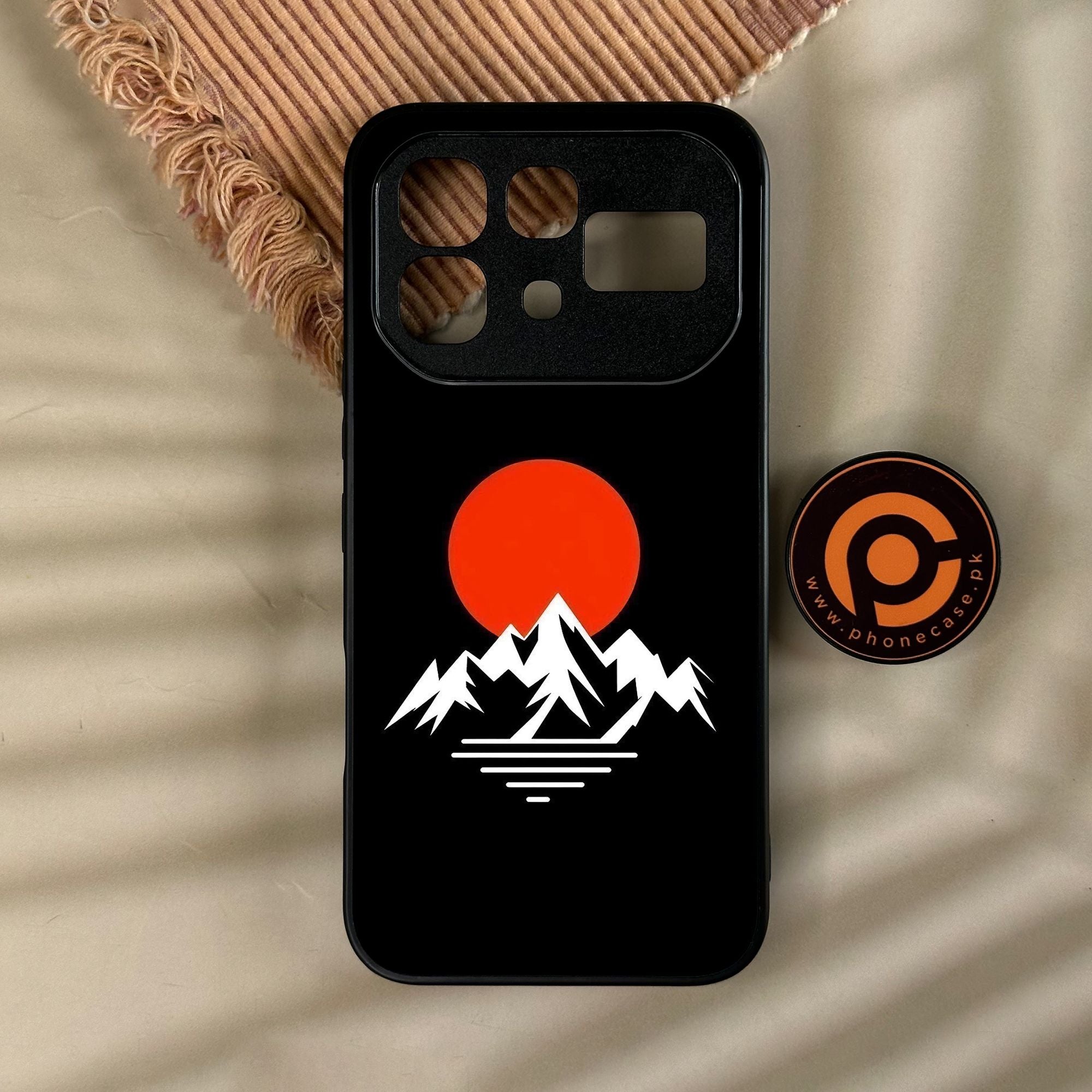 Infinix Note 60 - Minimalistic Design 2 - Premium Metal Printed Soft Bumper Shock Proof Case