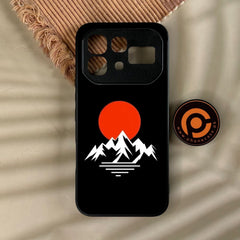 Infinix Note 60 - Minimalistic Design 2 - Premium Metal Printed Soft Bumper Shock Proof Case