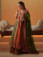 Bin Ilyas | Mashriq Luxury Lawn 26 | D-114-B by Bin Ilyas - Designer Dress  - Type : Ladies Clothes - Available at Libayah - 100% Original