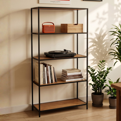 Hjem Design Sevron Bookcase