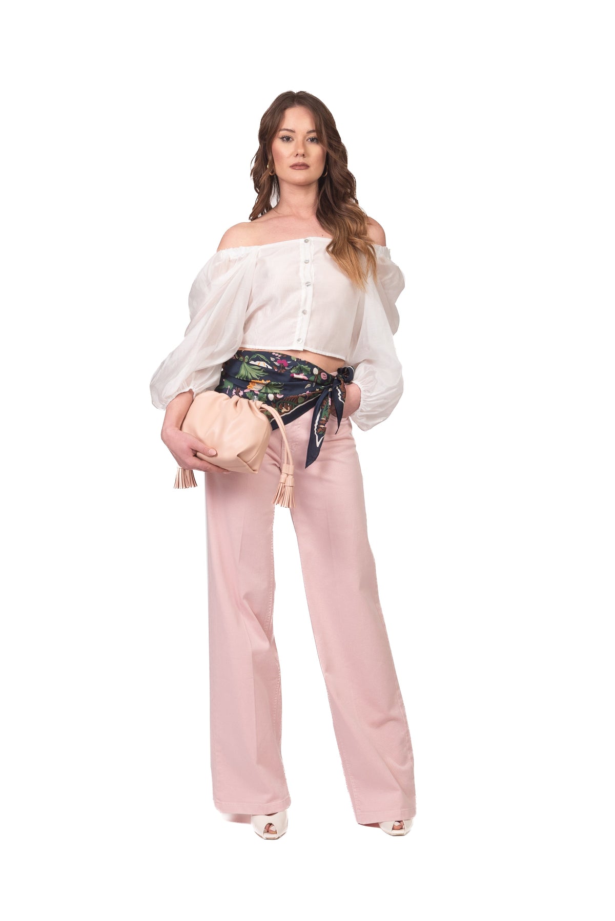 Vicolo - Blusa corpetto maniche palloncino Art. TAB1915