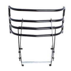 Tubular steel front brush guard designed for John Deere X700 tractors in John Deere Parts & Accessories collection