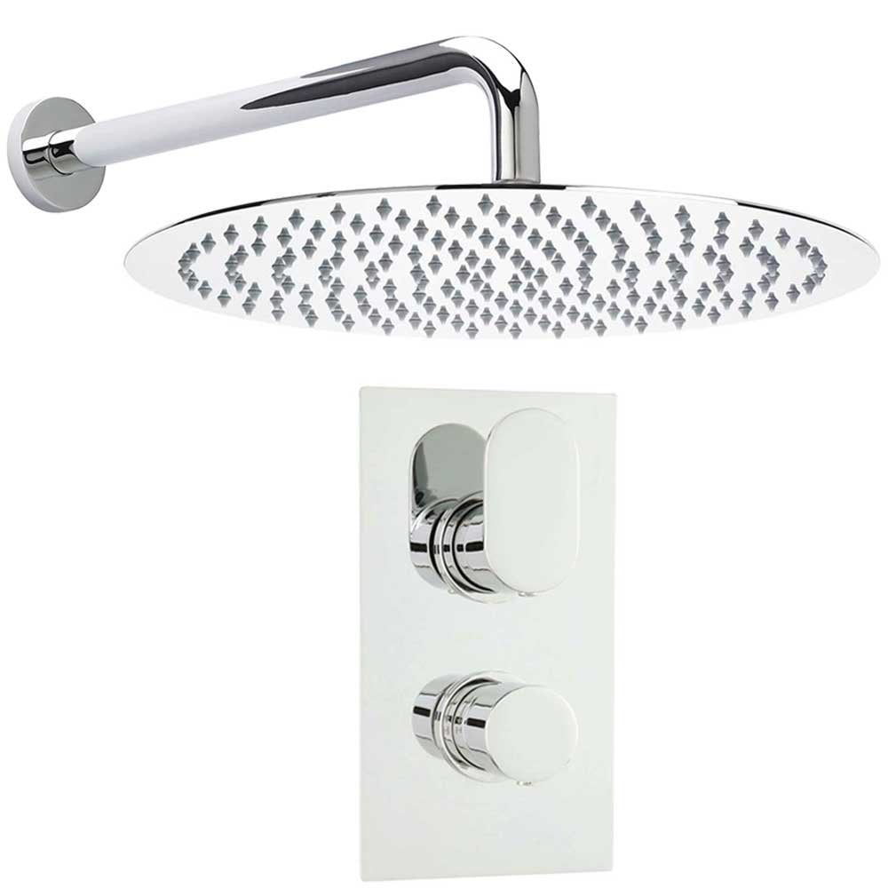 hudson-reed-reign-thermostatic-shower-valve-round-head-400mm--wall-arm-