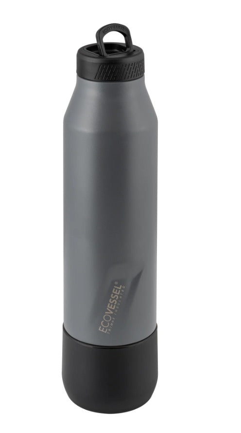 Ecovessel Decanter Insulated Stainless Steel Water Bottle 25 oz