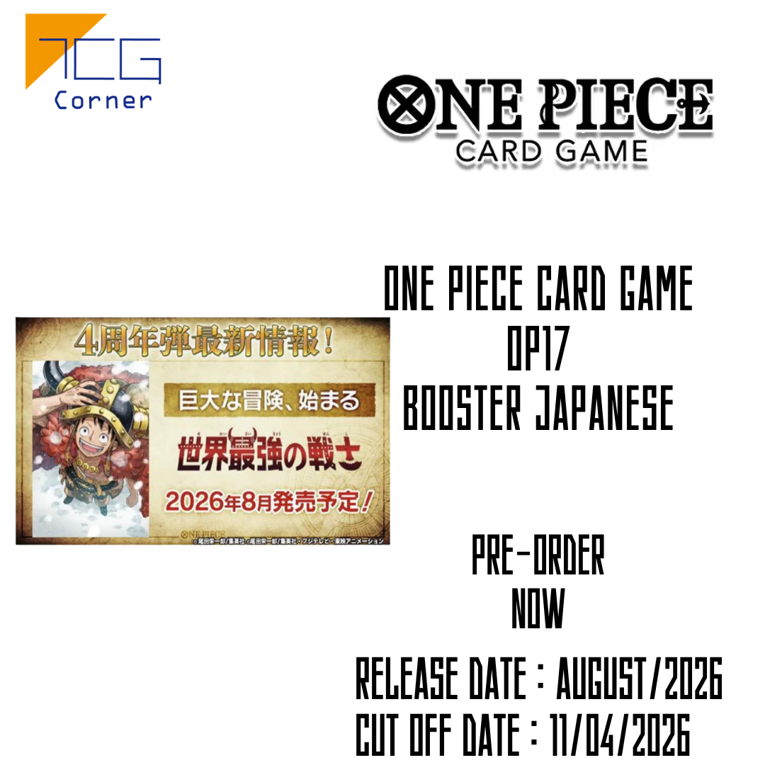 One Piece Card Game OP17 Booster Japanese Pre-Order