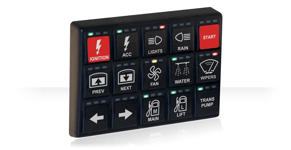 MoTeC 15 Button Keypad