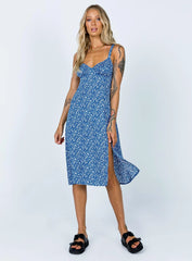 Georgia Midi Dress Navy