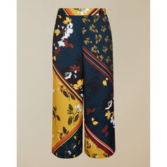 Women Teyna-Wh2W-Savanna Printed Culotte - Navy