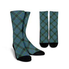 MacInnes Ancient Tartan Plaid Crew Socks