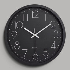 Silent 3D Wall Clock 30 cm Eco-Friendly Design