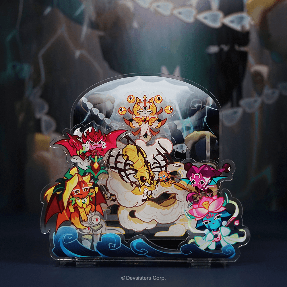Cookie Run - The Ultimate Draconic War Acrylic Diorama - Cookie Run - Acrylic Diorama - Harumio