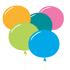 72-ct Bags - 17" Designer Assorted Color Latex Balloons by Gayla - 72-pcs/bag x 24 bags/case - 🇺🇸 Made in the U.S.A.