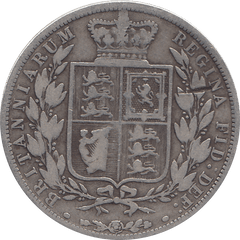 1883 HALFCROWN ( NF ) 4 - Halfcrown - Cambridgeshire Coins